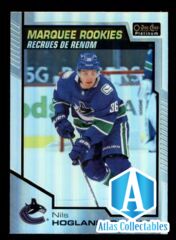 2020-21 O-Pee-Chee Platinum Base Rainbow Marquee Rookie #194 Nils Hoglander